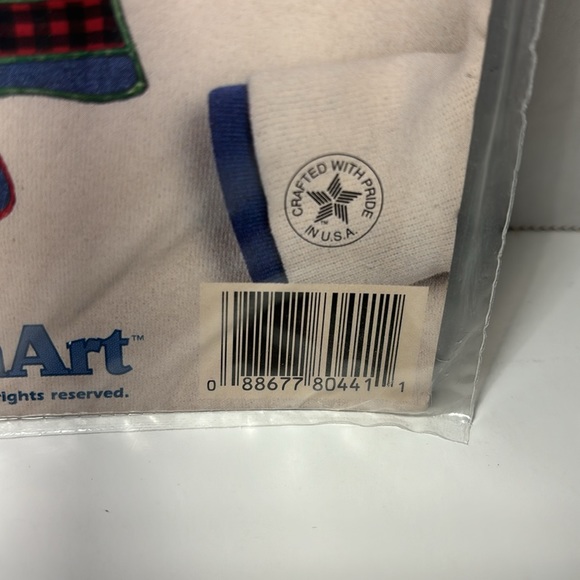 Dimensions Inc 1996 No-Sew Appliqués #80441 Holly Denim Angel Fashion Art NIP - Picture 4 of 7